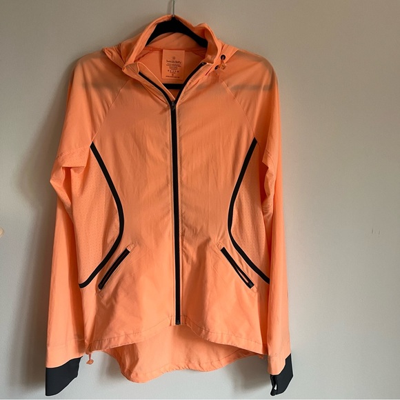 Sweaty Betty Orange Lightweight Full Zip Hooded Jacket | M - Picture 2 of 8